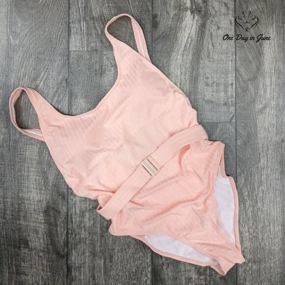 Prettygarden U Neck Slimming Strap Backless One Piece Swimsuit Size S - Picture 3 of 4